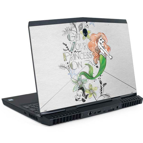 Disney The Little Mermaid Ariel and Flounder Art Dell Alienware Skin